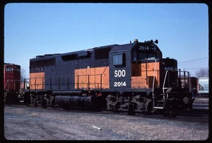 Original Rail Slide - SOO Soo Line Lake States 2014 Neenah WI 4-1987 - Picture 1 of 1