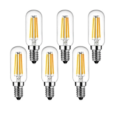 E14 LED Bulb 4W Equivalent 40W LED Candelabra Bulb Warm White 2700K Vintage E... - Image 1 of 4
