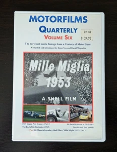 Motorfilms Quarterly Volume Six (Private DVD) 2003 Doug Nye and David Weguelin - Picture 1 of 3