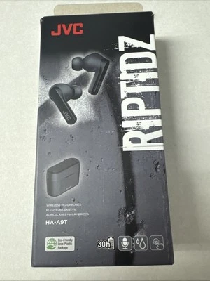 JVC RIPTIDZ True Wireless Headphones HA-A9T White - Open Box - Image 1 of 2