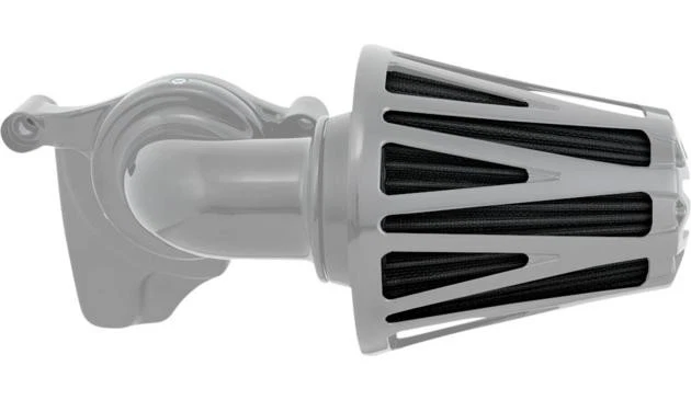 Arlen Ness Crossfire Monster Sucker Air Cleaner Chrome Harley Davidson Sportster - Image 1 of 1
