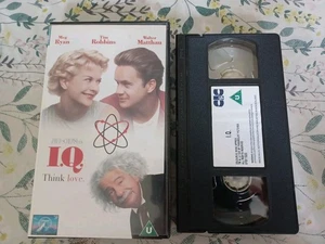 I.Q. Think Love VHS Video Meg Ryan EXCELLENT CONDITION FREE POSTAGE 08 - Picture 1 of 4