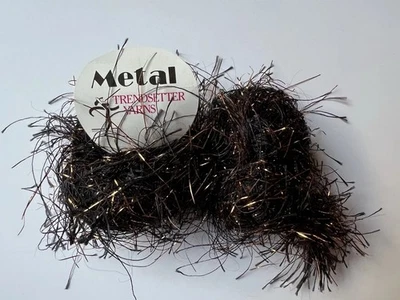 Trendsetter Yarns Metal Color 57 Black - Lot Of 2 - Image 1 of 3