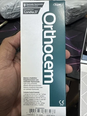 FGM Orthocem Light Cure Orthodontic Cement Orthodontic Brackets With Candac37