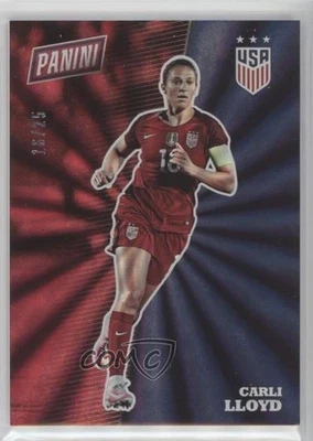 2017 Panini National Convention Rainbow Spokes Thick Stock /25 Carli Lloyd #S7 - Image 1 of 2