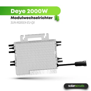 Deye 2000W SUN-M200G4-EU-Q0 Mikrowechselrichter Balkonkraftwerk PV Anlage Solar - Bild 1 von 6
