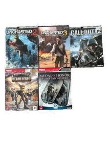 ¡Gran oferta! Lote de 5 BradyGames & Prima Strategy Guides Uncharted COD y más - Imagen 1 de 2
