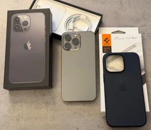 Apple iPhone 13 Pro 256GB graphit/grau, ohne Simlock & Apple-Hülle & Schutzglas - Bild 1 von 6