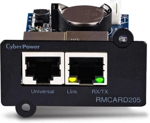 CyberPower Systems RMCARD205 Netzwerkkarte für SNMP Slot 100 Megabits - Bild 1 von 2