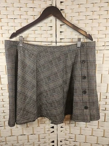 Vylette Damen Minirock A-Linie schwarz Größe XXL Gummibund Preppy - Bild 1 von 10