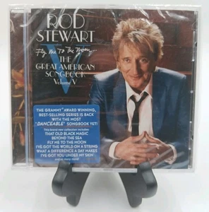Great American Songbook Vol 5 - Fly Me To The Moon - Rod Stewart - CD NEW Sealed - Foto 1 di 4