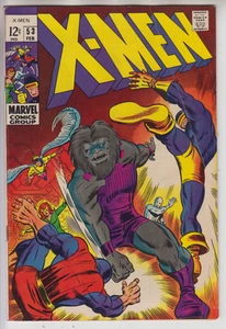 X-MEN # 53  FINE 6.0 BLASTAAR  1ST BARRY WINDSOR SMITH ART & STORY  CENTS  1969 - Picture 1 of 3