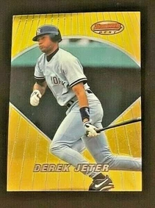 1996 Bowmans Best Gold Foil #79 Derek Jeter RC - Picture 1 of 2