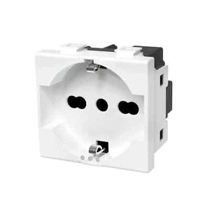 Bticino HS4140A16 Schuko-Steckdose 16A 230V - Weiß - Bild 1 von 2