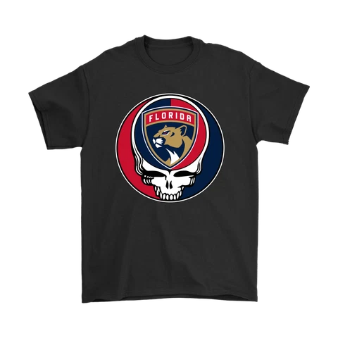 Florida Panthers Funny Dead Logo Gift For Men Women T-shirt S-3XL Cover