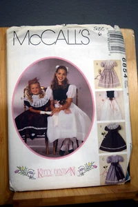 MCCALLS 6854 NIÑA TALLA 6 VESTIDO COSTURA PATRÓN SIN CORTAR - Imagen 1 de 4
