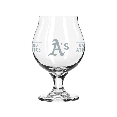Oakland Athletics 16oz. Belgium Glass Cover