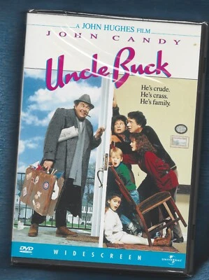 Factory Sealed Uncle Buck DVD-Widescreen-John Candy in John Hughes comedy - Image 1 of 2