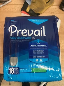 Ropa interior diaria Prevail para hombre 18 unidades grande - Imagen 1 de 1