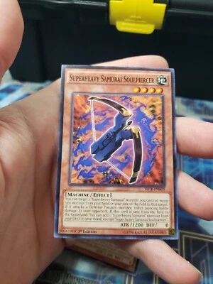 YUGIOH Superheavy Samurai Soulpiercer SECE-EN009 1st edition Nm - Image 1 of 4