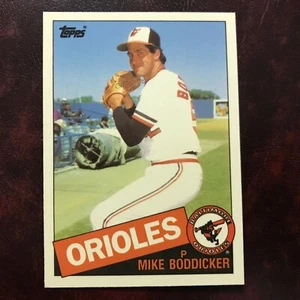 1985 Topps TIFFANY Set MIKE BODDICKER #225 ORIOLES ** MINT ** HIGH GRADE ** - Picture 1 of 2