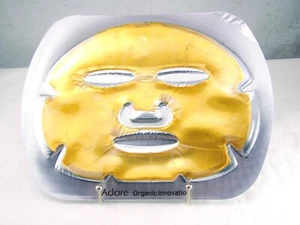 Adore Organic Innovation Golden Touch 24k Techo-Dermis Facial Mask(s) New in Pkg - Picture 1 of 4
