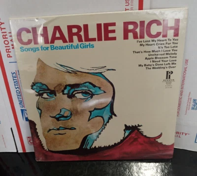 Charlie Rich Songs For Beautiful Girls LP Vinyl Record Album Sealed New - Image 1 of 3