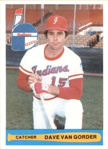 Dave Van Gorder 1982 Indianapolis Indians #12 RC Card *AutographDen* FREE SHIP - Picture 1 of 1