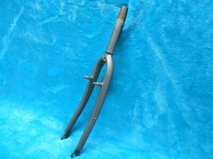 Touring Bicycle Gray Fork 700c V-Brake Trekking Cyclocross City Bike 1"-1/8 NEW - Picture 1 of 13