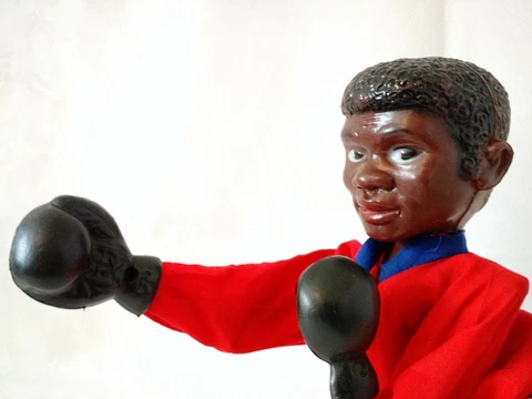 Vintage 1960's Muhammad Ali Boxer Punching Hand Puppet by SMC Cover