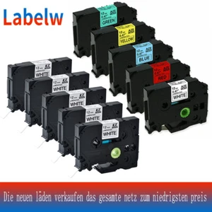 Schriftband für Brother P-Touch TZe-231 12mm PT E100 H105 H107 H100LB 1000 1010 - Bild 1 von 16