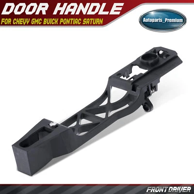 Soporte de refuerzo de manija de puerta exterior delantero izquierdo negro para Chevy GMC Buick Foto 1 de 4
