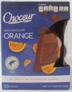 SCATOLA CHOCEUR LATTE CIOCCOLATO ARANCIONE BREAK-A-PARTS 5,53-OZ - Foto 1 di 6