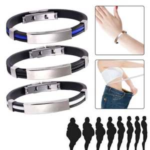 Armband Edelstahl Therapie Energie Armschmuck Gesundheit Gewicht Abnehmen Unisex - Bild 1 von 17