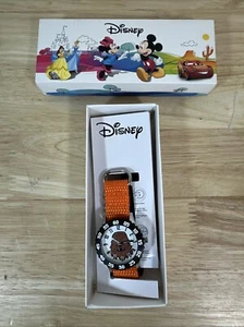 Star Wars Chewbacca Kids Orange Nylon Time Teacher Watch - Picture 1 of 5