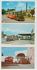 um 1979 Lot von 3 Soo Tour Zug Postkarten Sault Ste. Marie Michigan - Bild 1 von 7