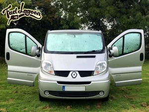 Juego de 6 furgonetas cámper persianas térmicas se ajustarán a Vivaro Vauxhall Renault Traffic - Imagen 1 de 8