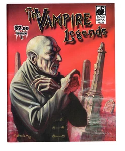 THE VAMPIRE LEGENDS #1 2003 NM OB BLACK SWAN PRESS HORROR MAG COMIC DRACULA B6 - Picture 1 of 3