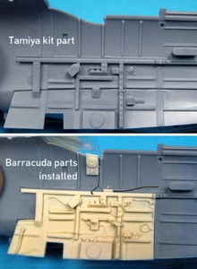 Barracuda BR-R32008 1/32 Spitfire Starboard Cockpit Sidewall - Picture 1 of 3
