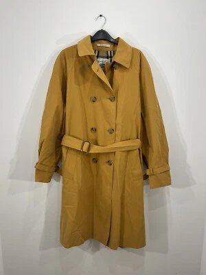 Trench Burberry Jaune Pour Femme - Photo 1/4