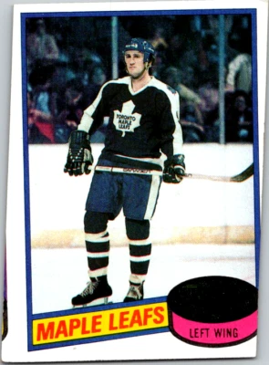 Dan Maloney 1980/81 Topps #118   Toronto Maple Leafs - Image 1 of 2