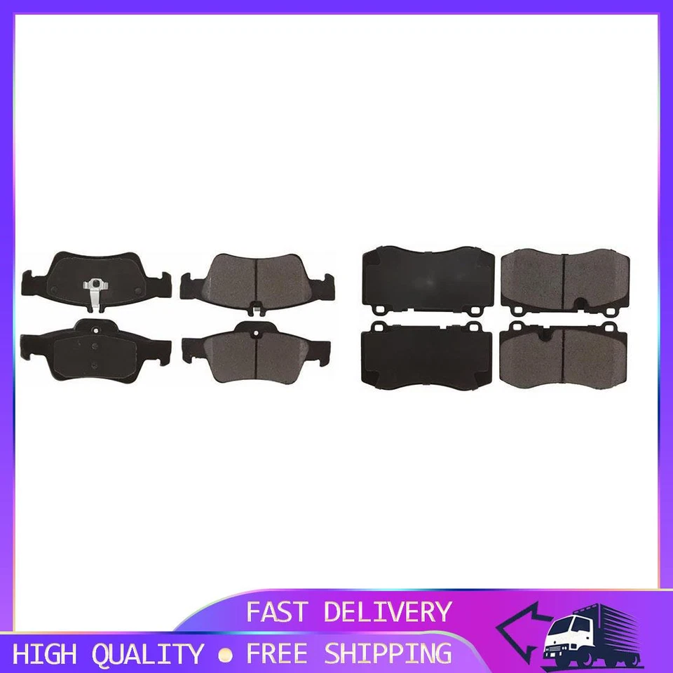 Pastillas de freno silenciosas Posi para Mercedes-Benz S550 5,5 L 2011 2010 2009 2008 2007 Foto 1 de 1