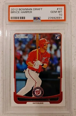 bryce harper rookie card psa 10 - Image 1 of 2