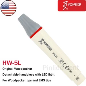 US Woodpecker Dental HW-5L LED Handpiece fit EMS Ultrasonic Piezo Scaler - Picture 1 of 18