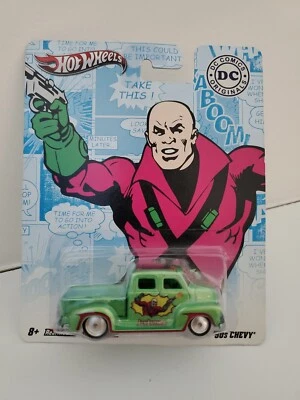 Hot Wheels Pop Culture DC Comics Originals '50s Chevy Pickup Truck - Lex Luthor - Image 1 of 3