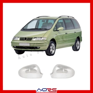 VW SHARAN 1 COMPATIBLE 2004-2010 COQUE DE RÉTROVISEUR 2 PIÈCES EN ACIER INOX - Imagen 1 de 9