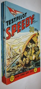 Testpilot SPEEDY Konvolut 14 Hefte Nr. 1 1- 24 Nachdruck Roman-Boutique-Club - Bild 1 von 3