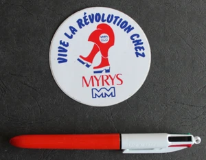 Aufkleber / Sticker - Es lebe die Revolution bei MYRYS - Bild 1 von 2