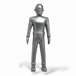 Vintage 2002 Rocket USA Gort Silver Robot Figur The Day the Earth Stood Still - Bild 1 von 3