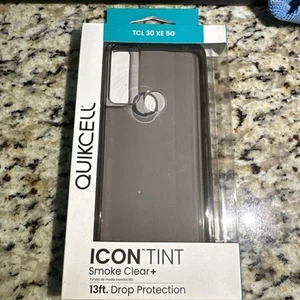 Quikcell Icon Tint Smoke Clear+ For TCL 30 XE 5G - Picture 1 of 3